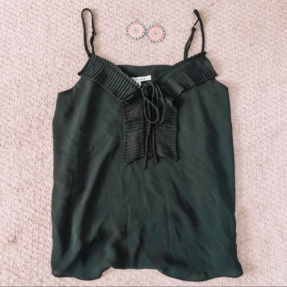 Black tank top